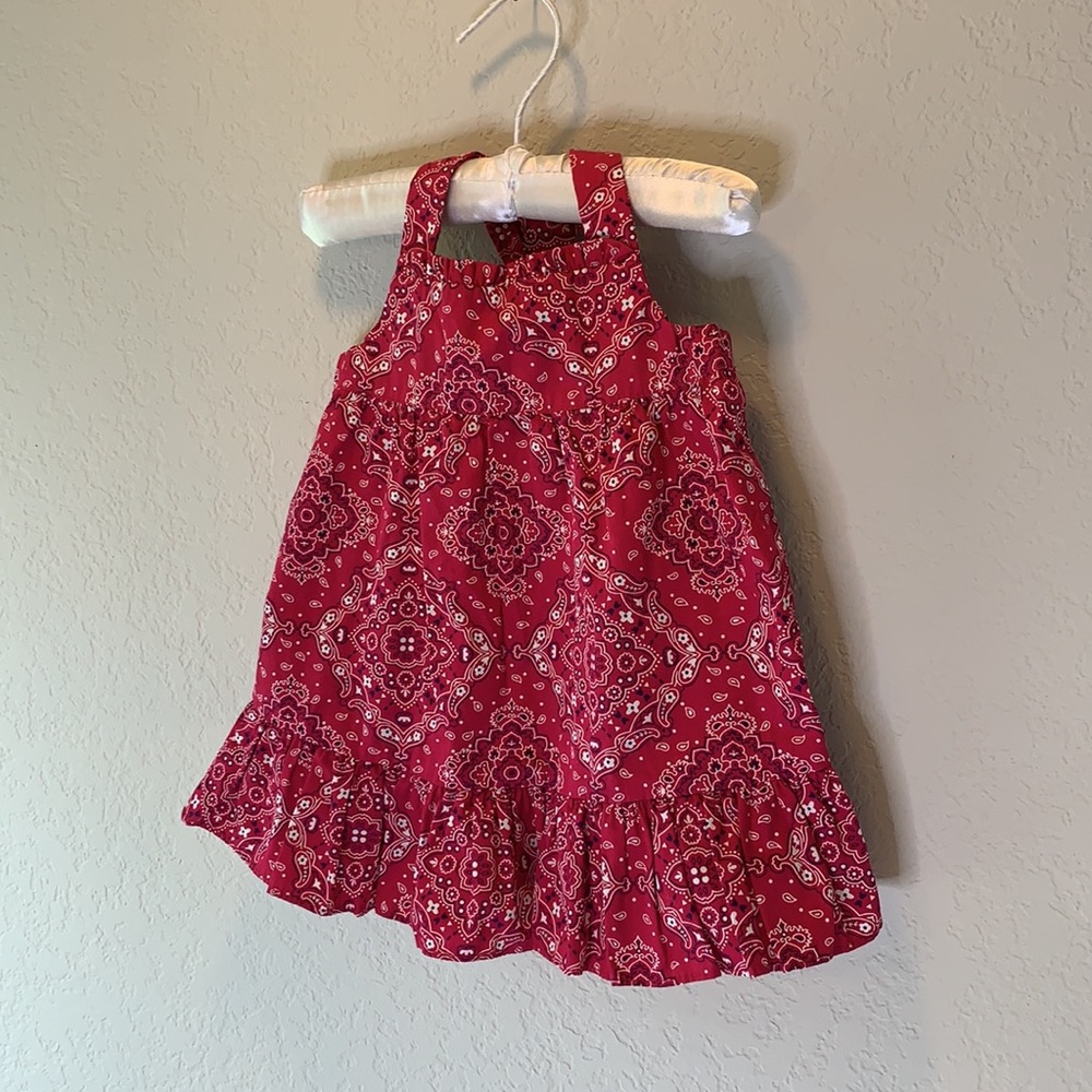 Chaps bandana print dress